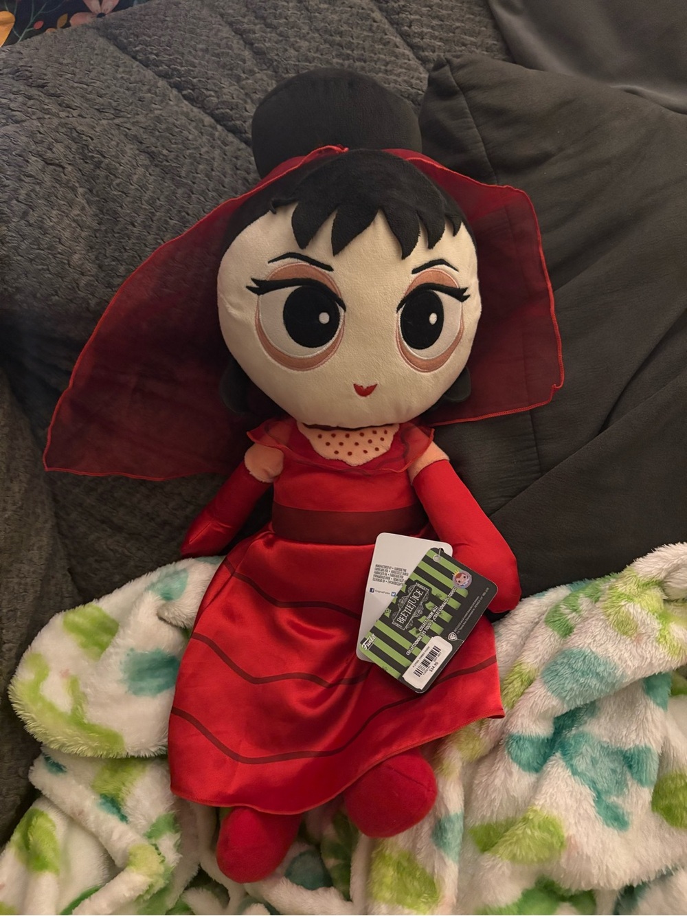 Bride Lydia doll from Beetlejuice - plush